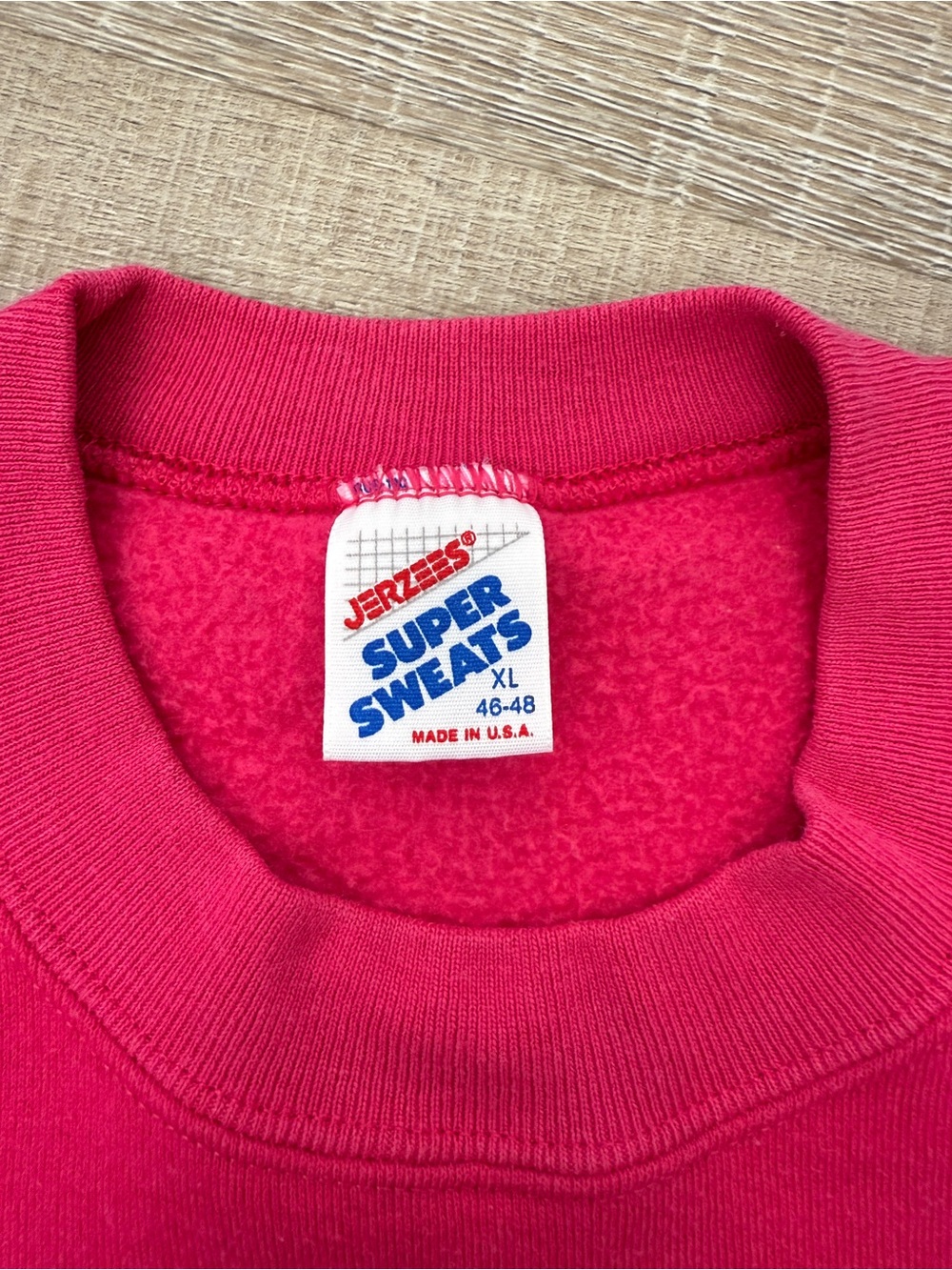 Vintage Ben & Jerry's Size XL Pink Cow Vermont's Finest Sweatshirt - Picture 8 of 9